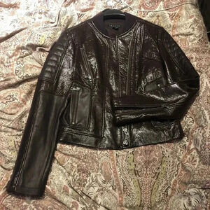 Theory  leather jacket